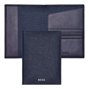 Passport holder Classic Grained Navy - Reklamnepredmety