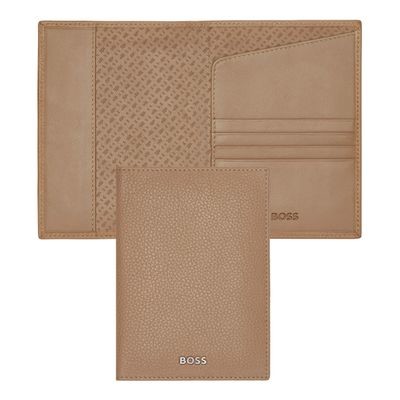 Passport holder Classic Grained Camel