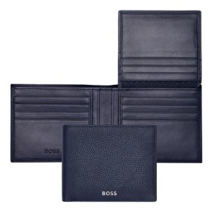 Wallet with flap Classic Grained Navy - Reklamnepredmety