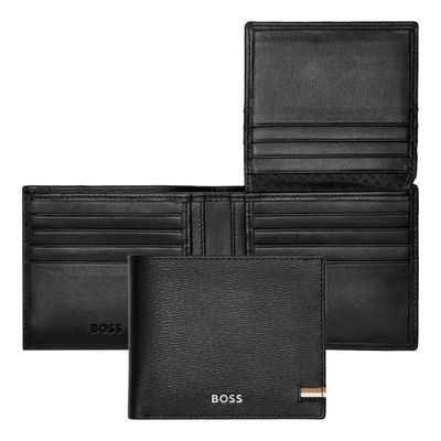 Wallet with flap Iconic Black