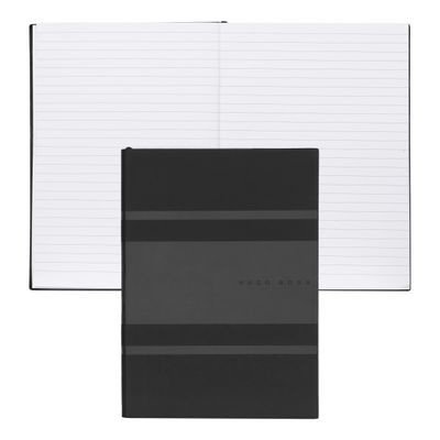 Notebook A5 Essential Gear Matrix Black Lined