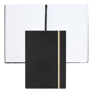 Notebook A5 Iconic Black Lined - Reklamnepredmety