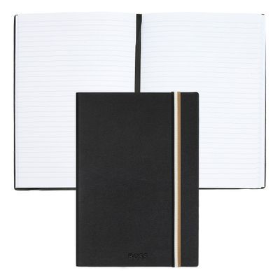 Notebook A5 Iconic Black Lined