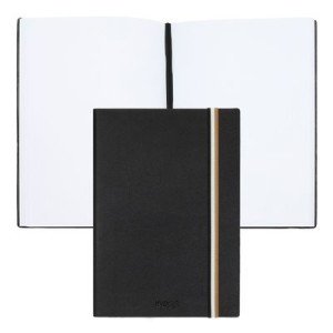 Notebook A5 Iconic Black Plain - Reklamnepredmety