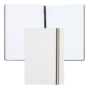 Notebook A5 Iconic White Plain - Reklamnepredmety