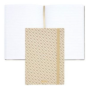 Notebook A5 Monogram Cream Lined - Reklamnepredmety