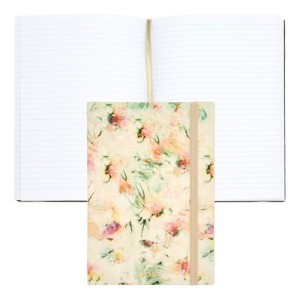 Notebook A5 Tie-dye Flower Cream Lined - Reklamnepredmety