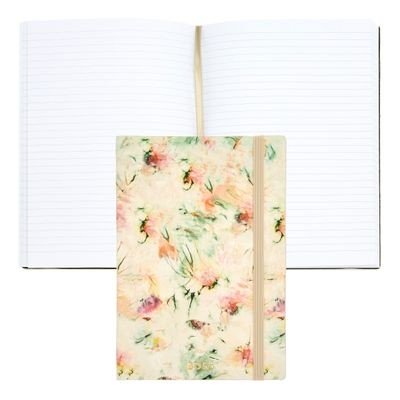 Notebook A5 Tie-dye Flower Cream Lined