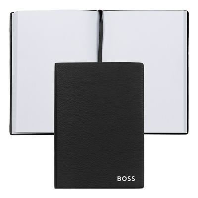 Notebook A6 Essential Storyline Black Plain