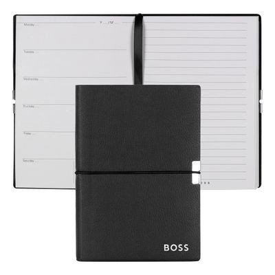 Notebook A6 Elegance Storyline Black Agenda