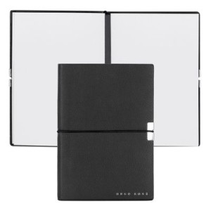 Notebook A6 Elegance Storyline Black Plain - Reklamnepredmety