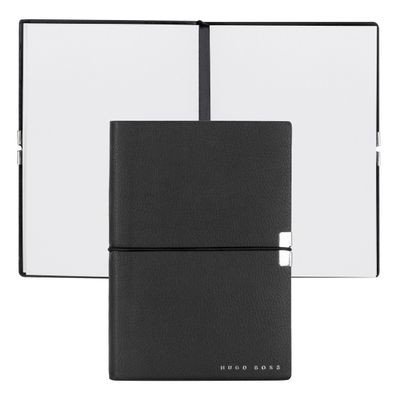 Notebook A6 Elegance Storyline Black Plain