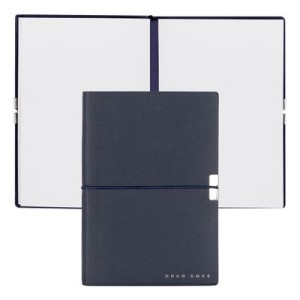 Notebook A6 Elegance Storyline Navy Plain - Reklamnepredmety