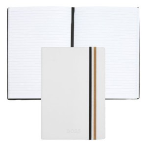 Notebook A6 Iconic White Lined - Reklamnepredmety