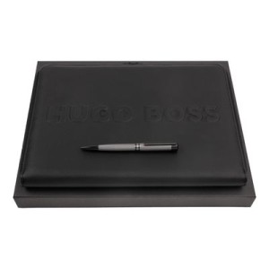 Set HUGO BOSS (ballpoint pen & conference folder A4) - Reklamnepredmety