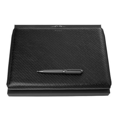 Set HUGO BOSS (ballpoint pen & conference folder A4)