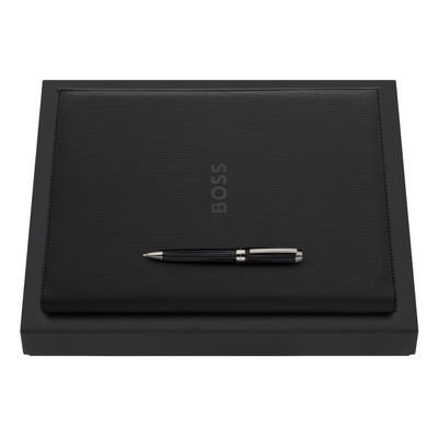 Set HUGO BOSS Black (ballpoint pen & folder A4)