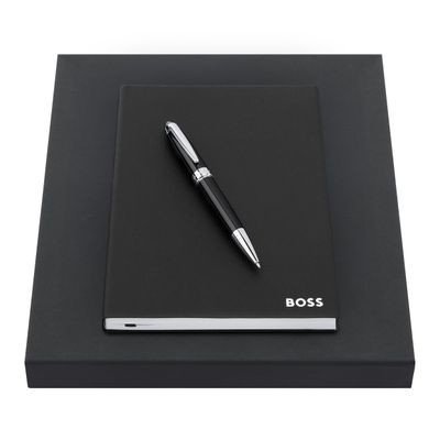 Set HUGO BOSS Black (ballpoint pen & note pad A5)