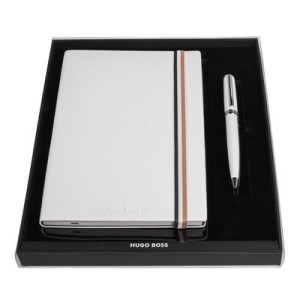 Set HUGO BOSS (ballpoint pen & note pad A5) - Reklamnepredmety