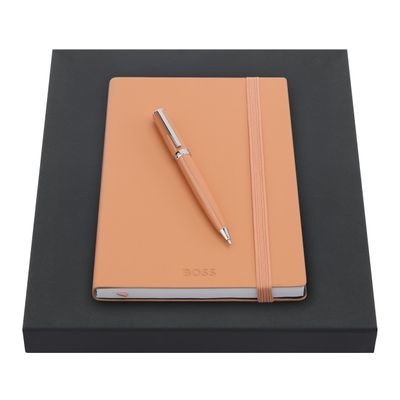 Set HUGO BOSS Light Orange (ballpoint pen & note pad A5)