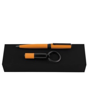 Set Gear Matrix Yellow (ballpoint pen & key ring) - Reklamnepredmety