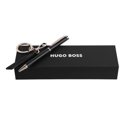 Set HUGO BOSS Black (ballpoint pen & key ring)