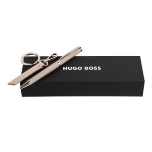 Set HUGO BOSS Nude (ballpoint pen & key ring) - Reklamnepredmety