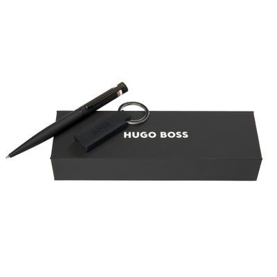 Set HUGO BOSS (ballpoint pen & key ring)