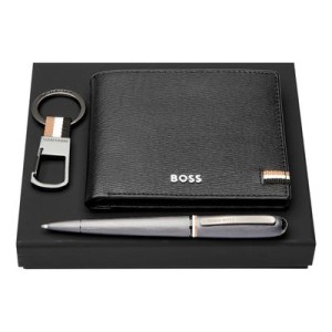 Set HUGO BOSS (ballpoint pen, key ring & wallet) - Reklamnepredmety