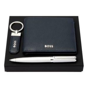 Set HUGO BOSS (ballpoint pen, key ring & wallet) - Reklamnepredmety