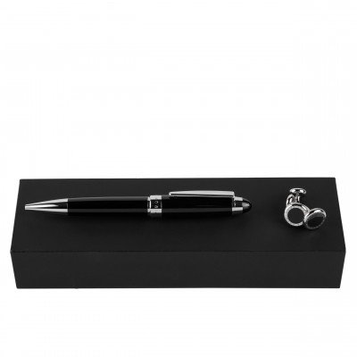 Set HUGO BOSS Black (ballpoint pen & cufflinks)