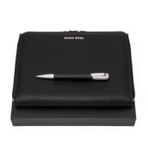 Set Iconic Pebbled Black (ballpoint pen & conference folder A5) - Reklamnepredmety