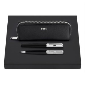 Set HUGO BOSS (ballpoint pen, fountain pen & case) - Reklamnepredmety