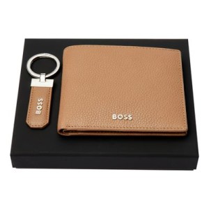 Set Classic Grained Camel (key ring & wallet) - Reklamnepredmety