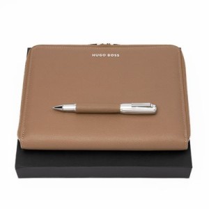 Set Iconic Pebbled Camel (rollerball pen & conference folder A5) - Reklamnepredmety