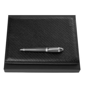 Set HUGO BOSS (rollerball pen & folder A5) - Reklamnepredmety