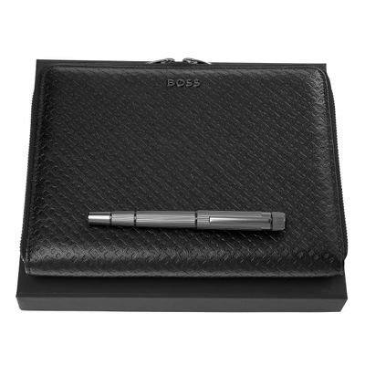 Set HUGO BOSS (rollerball pen & conference folder A5)