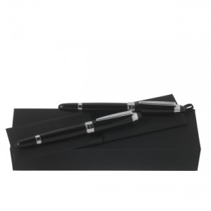 Set Icon Black (rollerball pen & fountain pen) - Reklamnepredmety