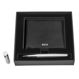 Set HUGO BOSS (rollerball pen & wallet) - Reklamnepredmety