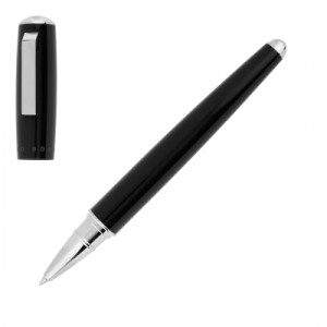 Rollerball pen Pure Cloud Black - Reklamnepredmety