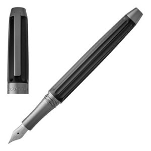 Fountain pen Beam Black - Reklamnepredmety