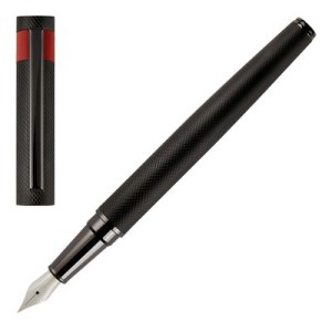 Fountain pen Loop Diamond Black - Reklamnepredmety