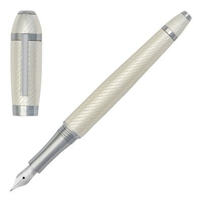 Fountain pen Arc Futurist Silver