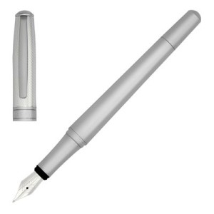 Fountain pen Essential Metal Silver - Reklamnepredmety