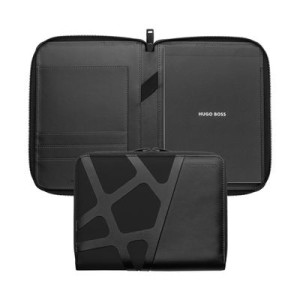 Conference folder A5 Craft Black - Reklamnepredmety