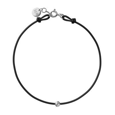 ICE-Jewellery-Diamond bracelet-Cord-Black