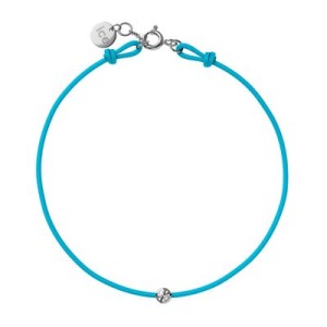 ICE-Jewellery-Diamond bracelet-Cord-Turquoise blue - Reklamnepredmety