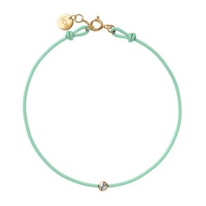 ICE-Jewellery-Diamond bracelet-Cord-Aqua green - Reklamnepredmety