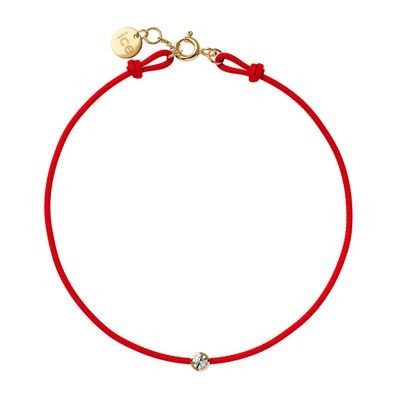 ICE-Jewellery-Diamond bracelet-Cord-Red