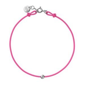 ICE-Jewellery-Diamond bracelet-Cord-Pink KID - Reklamnepredmety